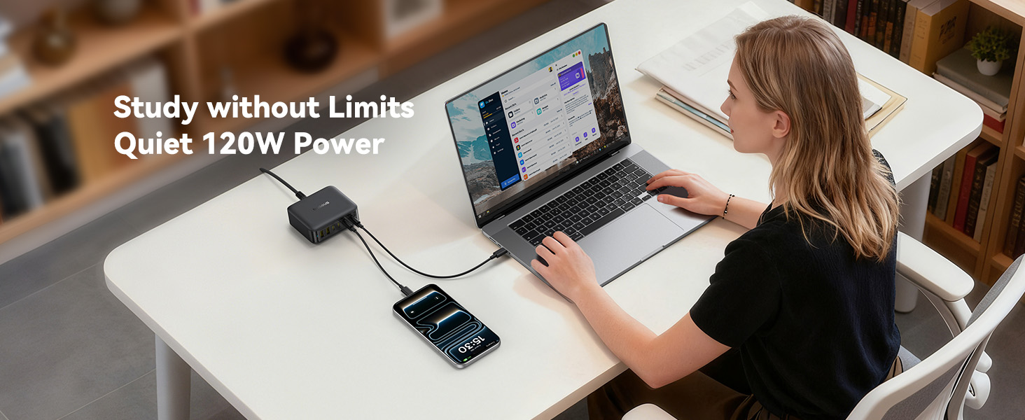 Baseus 120W Desktop Charger