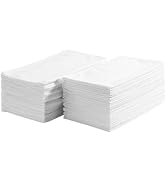VEVOR 50 Pack White Microfiber Cleaning Cloth, 12 x 12 in Premium Microfiber Towels, Lint-Free an...