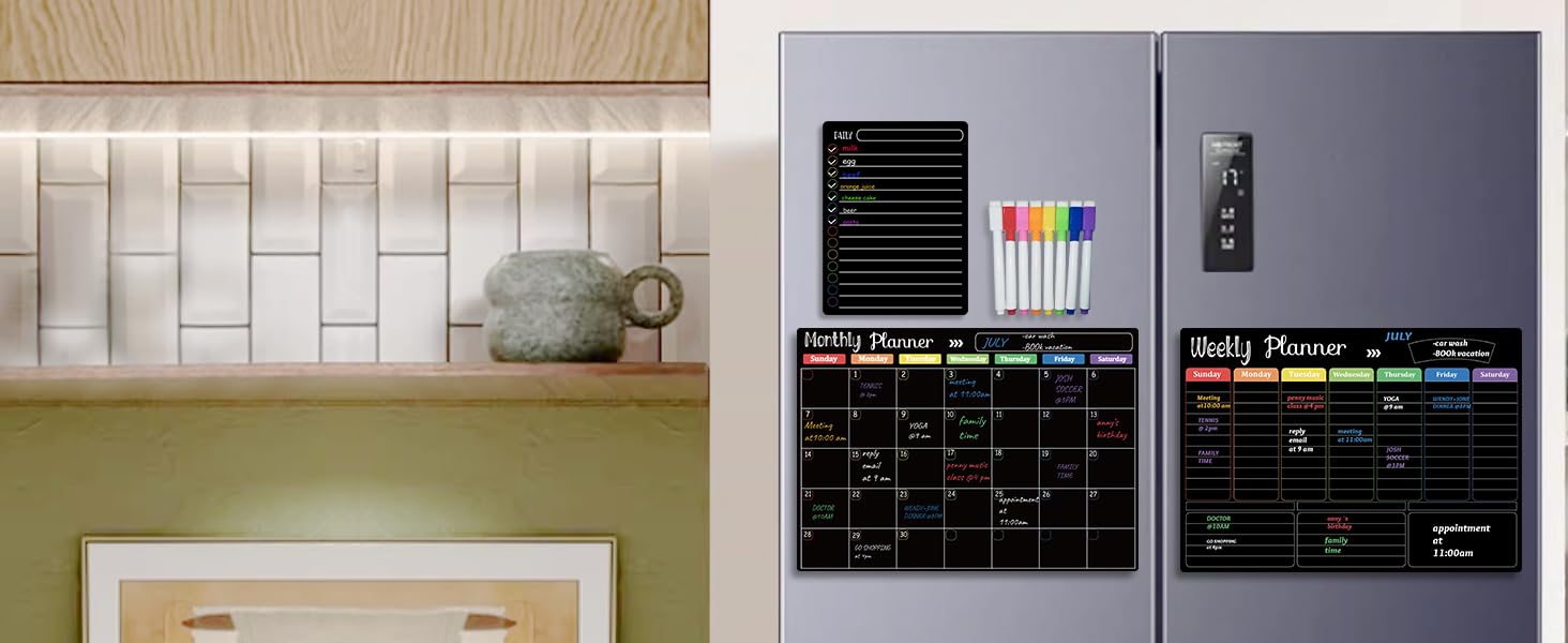 Magnetic Dry Erase Calendar
