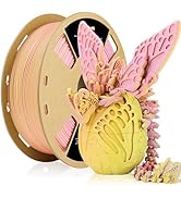 LOVOON Matte Tricolors PLA 3D Printer Filament Multi-Color Changing by Angle Rainbow PLA 3D Print...