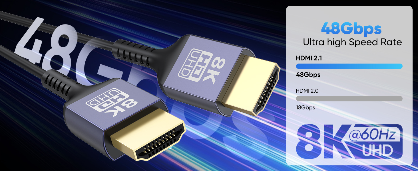 ultra high speed hdmi cable 2.1