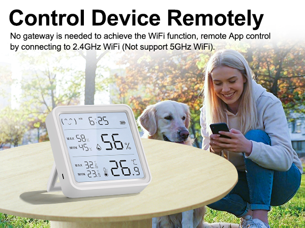 temperature and humidity monitor