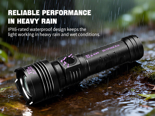 waterproof flashlight bright flashlight