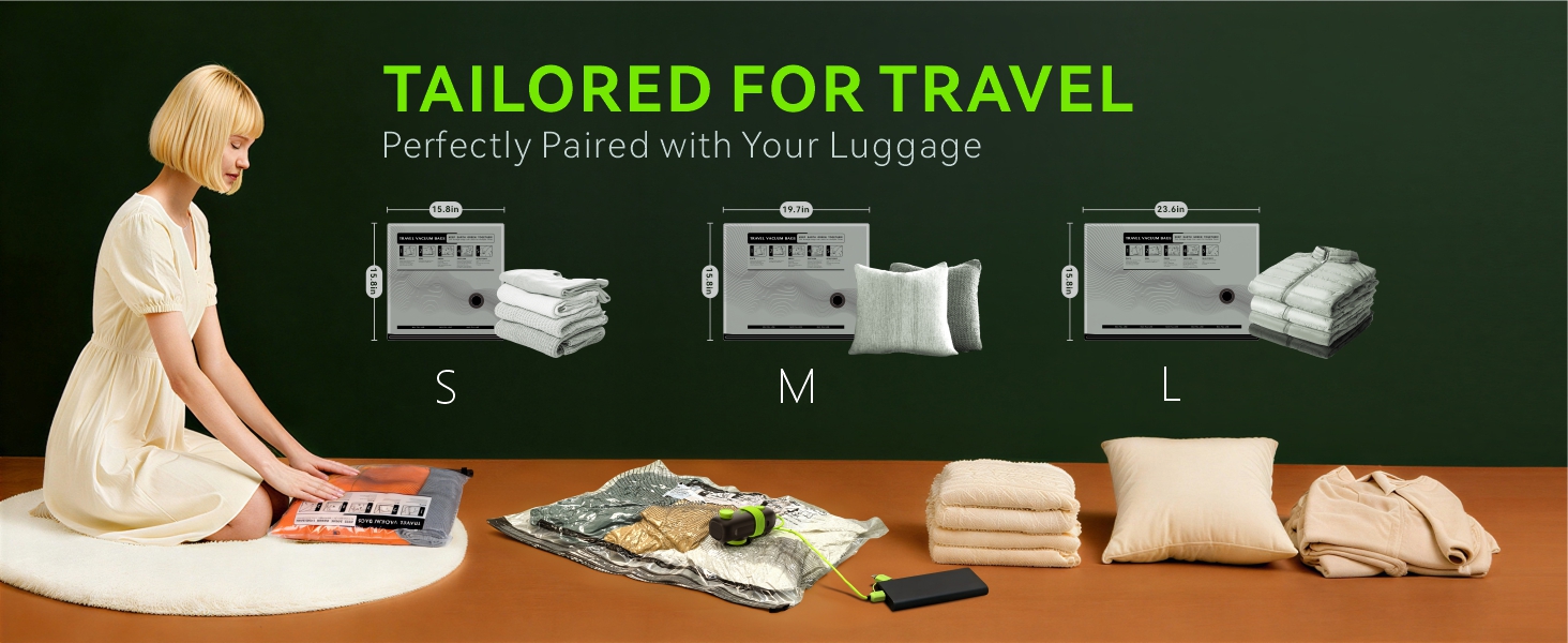 Vacuum Bags for Travel