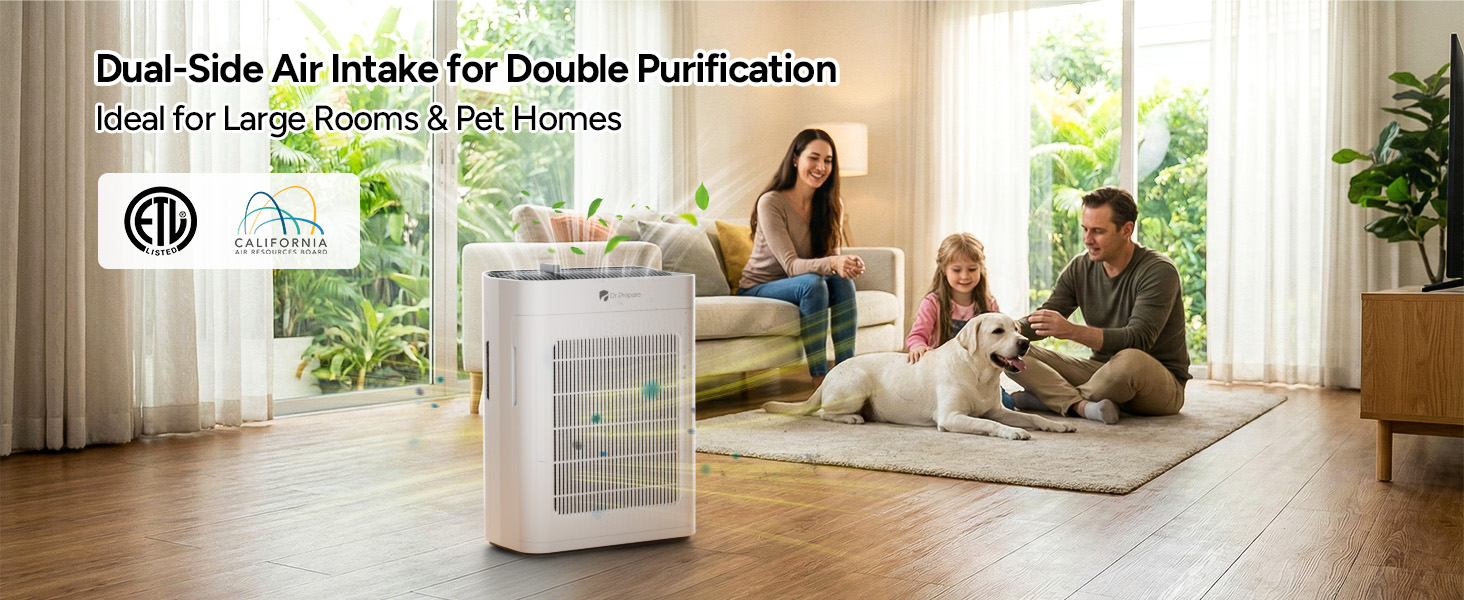 Dr.Prepare air purifiers for home