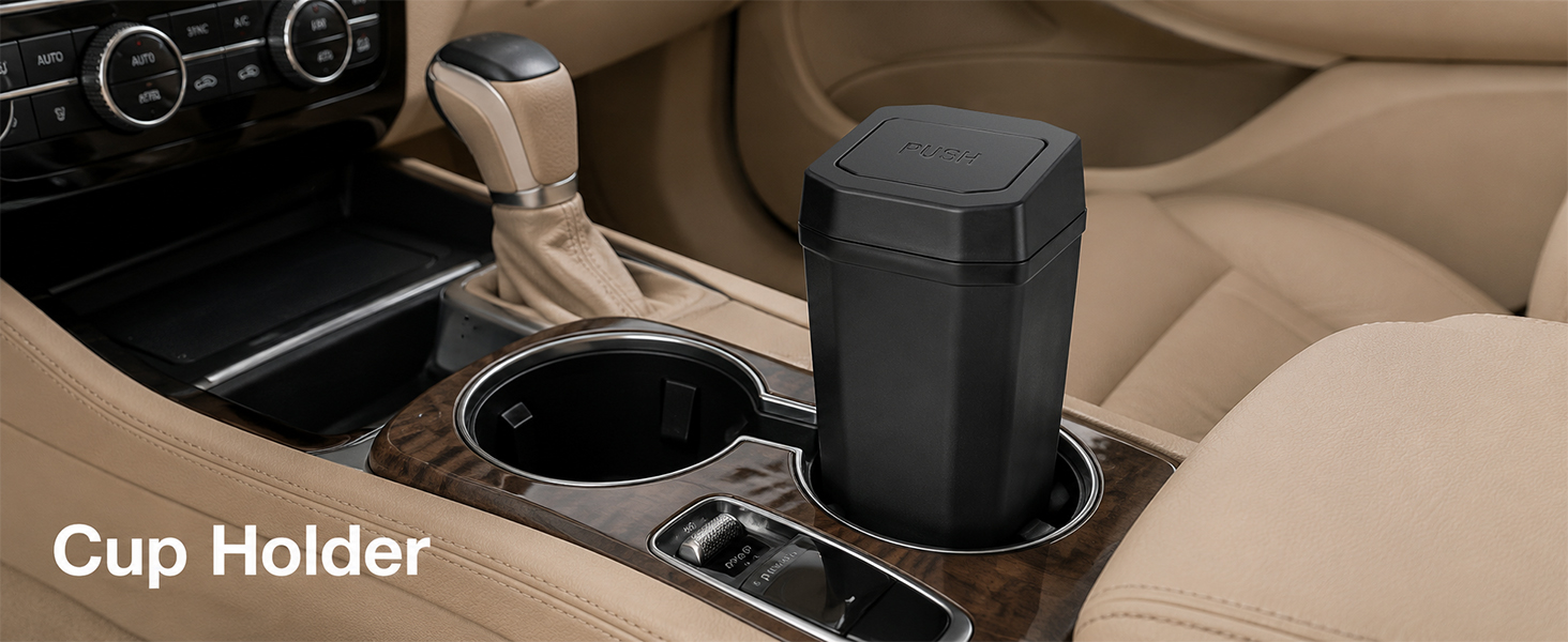 lid car trash can