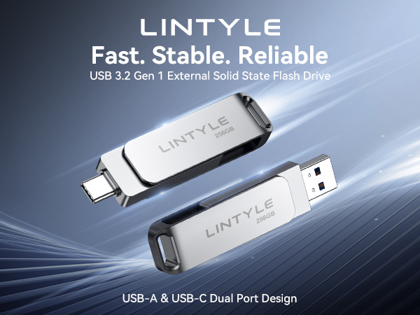 256GB External SSD up to 450MB/s