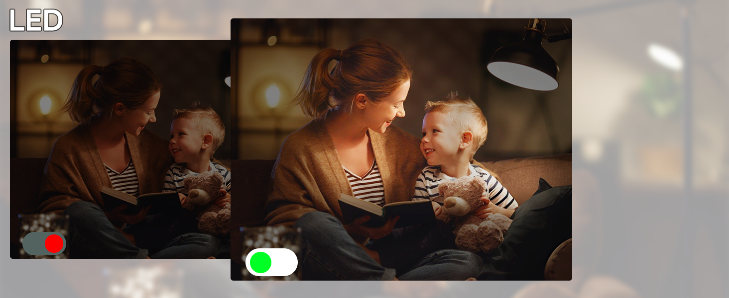 LED flash light digital camera with flash