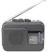 Emerson EPC-1001 Portable Cassette Player with Bluetooth Out