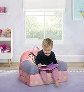 Delta Children - Disney Princess Cozee Buddy Flip-Out Kids Chair, Pink