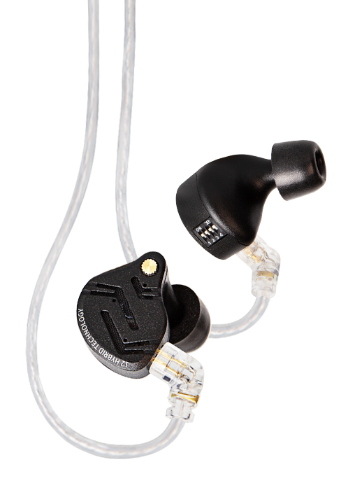 kz zs12 pro x in ear monitor headphones