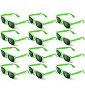 ANPUNAT 12 Pack Party Sunglasses in Bulk for Birthday Party Beach Pool Party Travel Picnic Party ...