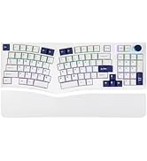 MechLands Feker Alice98 Ergonomic 98 Keys Custom Mechanical Keyboard, VIA Programmable, USB-C Wir...