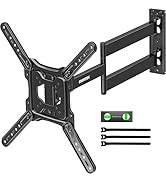 monTEK Long Arm TV Wall Mount for Most 23-65 Inch TVs, 29 Inch Long Extension TV Mount Swivel and...