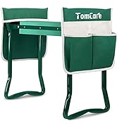 TomCare Upgraded Garden Kneeler Seat Widen Soft Kneeling Pad Garden Tools Stools Garden Bench wit...