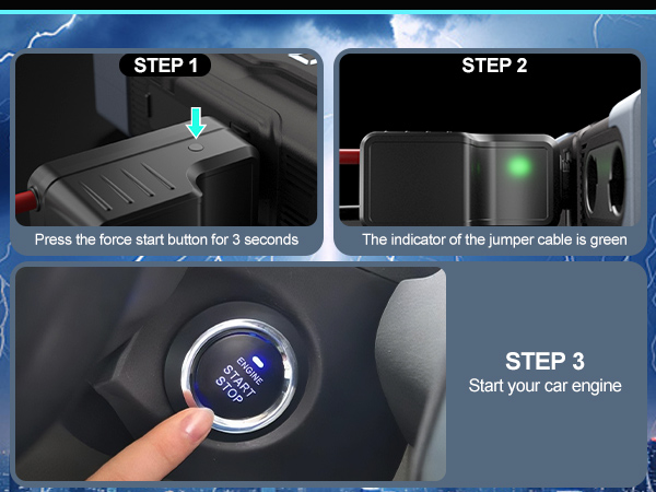 car air pump and battery jumper