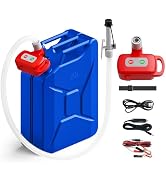 Fuel Transfer Pump Lithium Battery Powered with Auto-Stop &amp; Leak Protection, Automatic Fuel Trans...