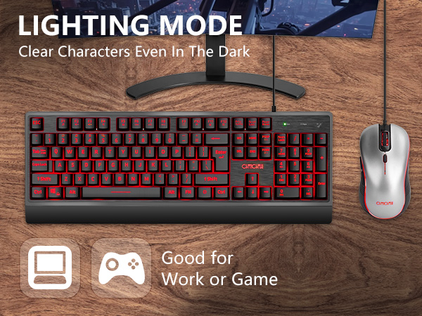 Keyboard and Mouse Combo