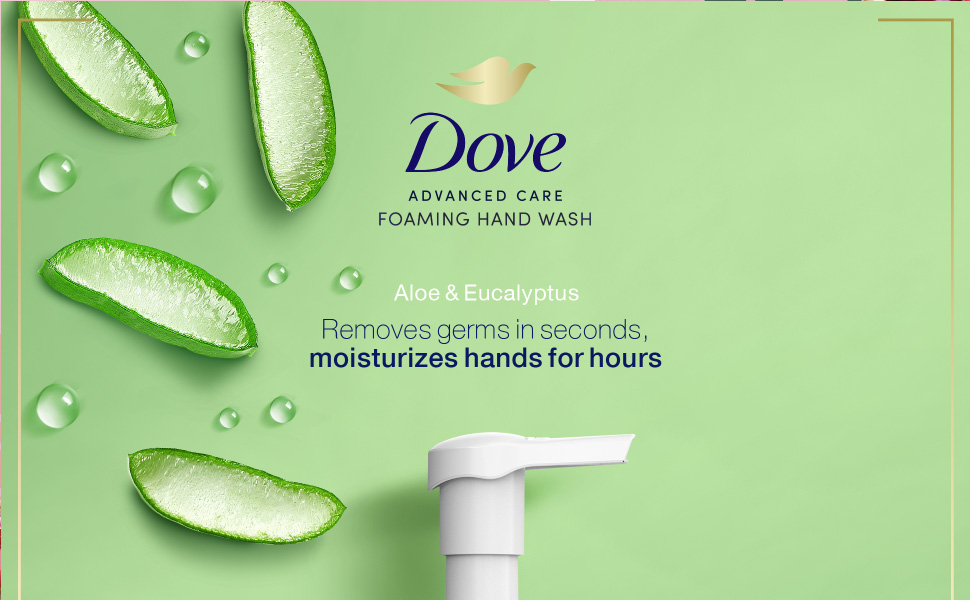 Dove foaming wash hand