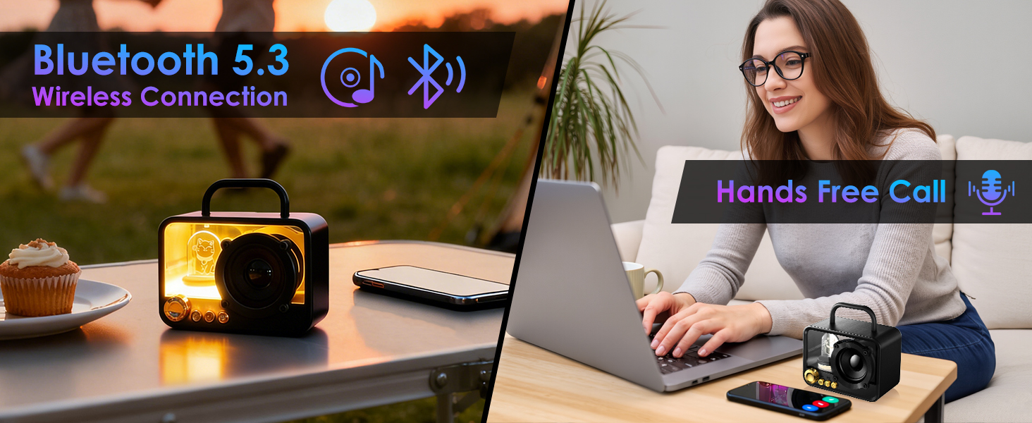 christmas gifts for teenage girls hands free call bluetooth 5.3 mini speaker google home mini