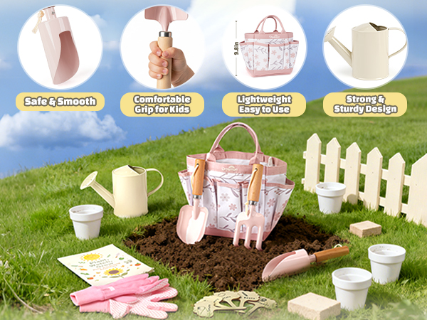 kids gardening set