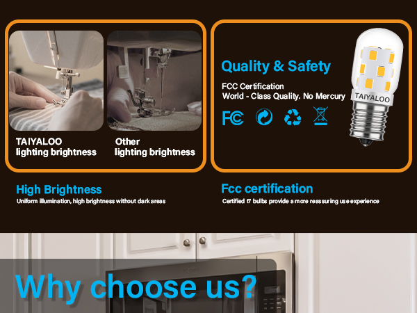 led microwave light bulbs under hood