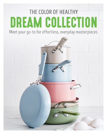 greenlife, dream, cookware, nonstick, toxin-free, pfas-free