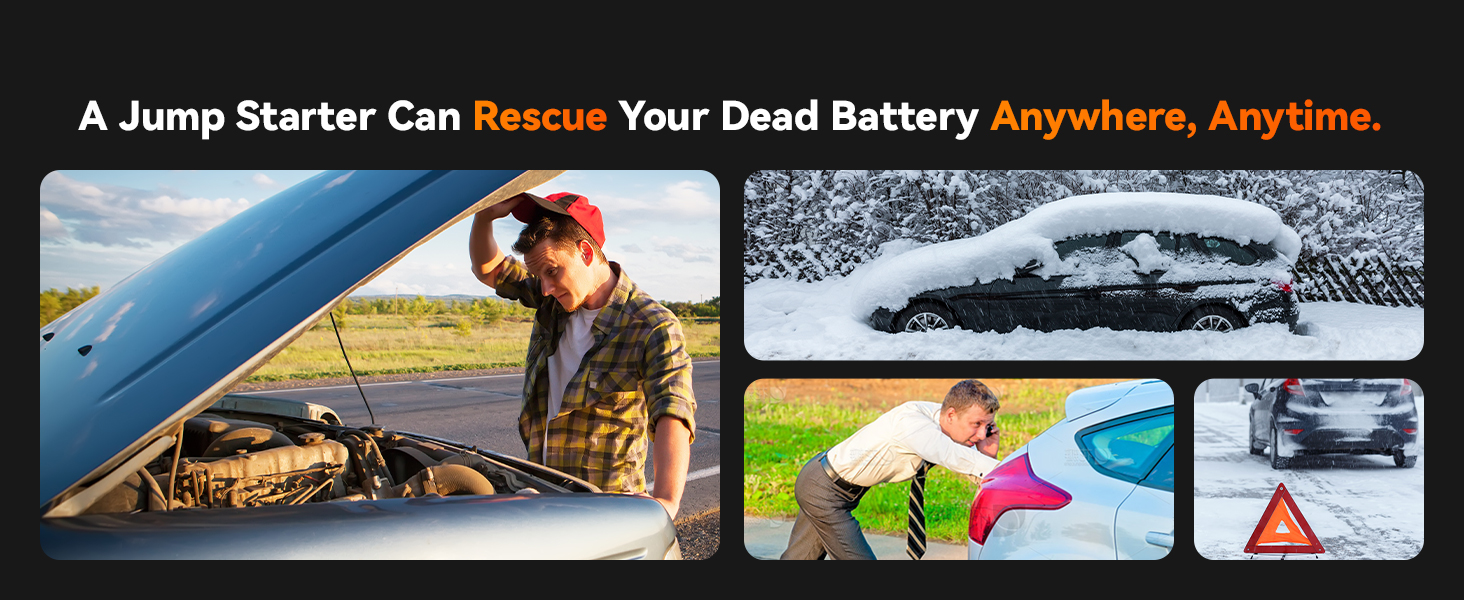 jump starter battery portable