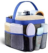Attmu Mesh Shower Caddy Portable for College Dorm Room Essentials with 8 Pockets, Hanging Shower ...