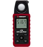 Triplett LT80 LED Illuminance/Light Meter up to 400,000 Lux / 40,000 Fc