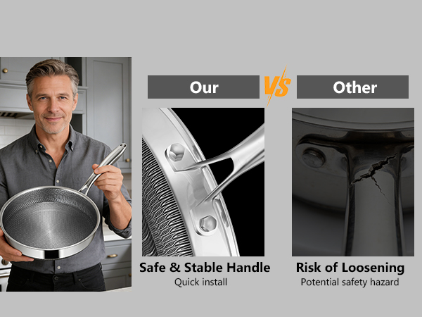 12 frying pan pan for cooking hybrid frying pan 10 inch wok wok for induction cooktop 