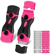 THINKWORK Razor Blade Scraper - Pink Razor Scraper Gift for Women, 2-in-1 Scraper Tool Set with 2...