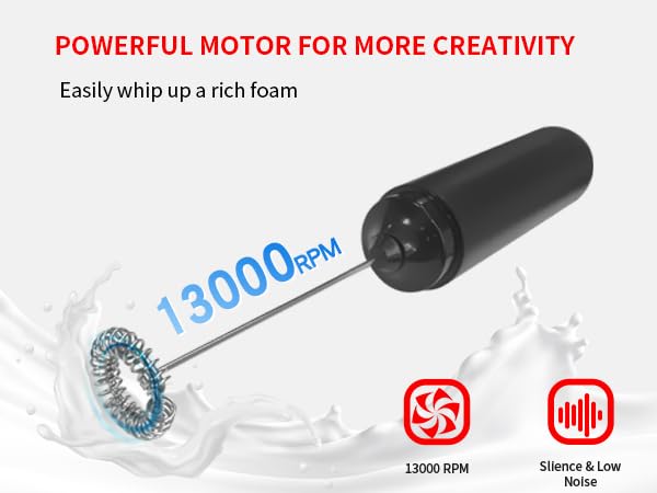 electric milk frother handheld