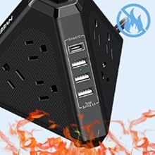 Fireproof PC Material + ABS Shell