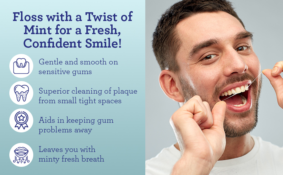 peppermint expandable floss