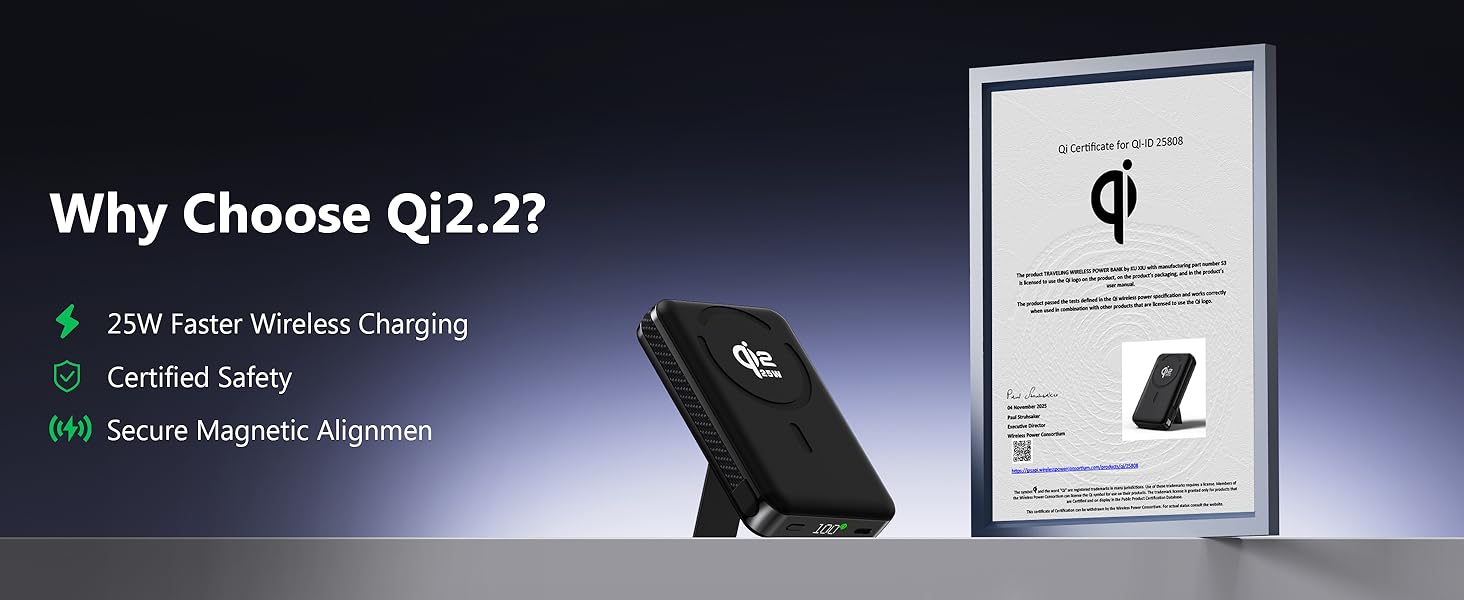 qi2.2 power bank