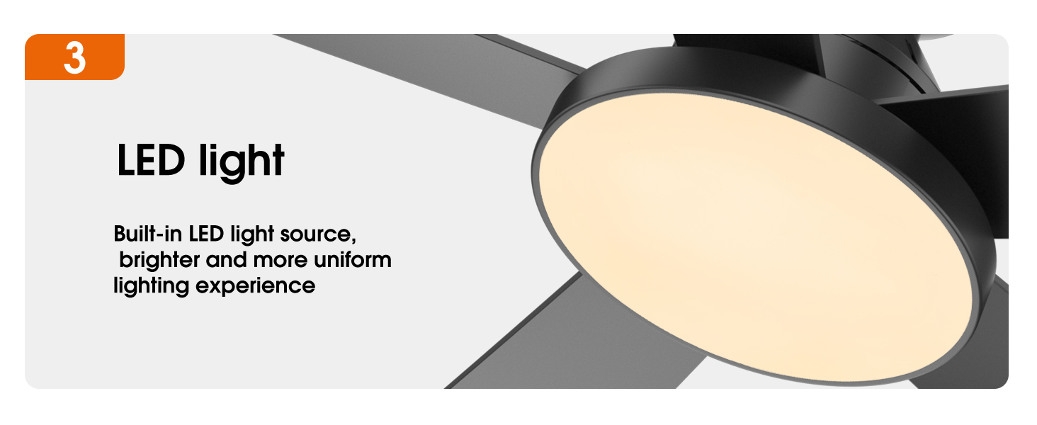 fan lights ceiling fixtures with led lights,