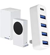 USB Hub for Xbox Series X/S, Joso 5-Port USB Expander Adapter for Xbox Series S &amp; X Accessories w...