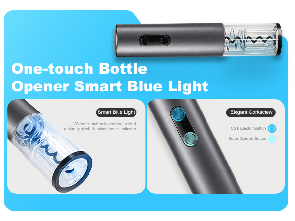 one-touch bottle opener smart blut light