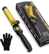 DAN Technology 1 1/4 Inch Hair Curling Iron 32mm Ceramic Tourmaline Curling Wand for All Hair Typ...