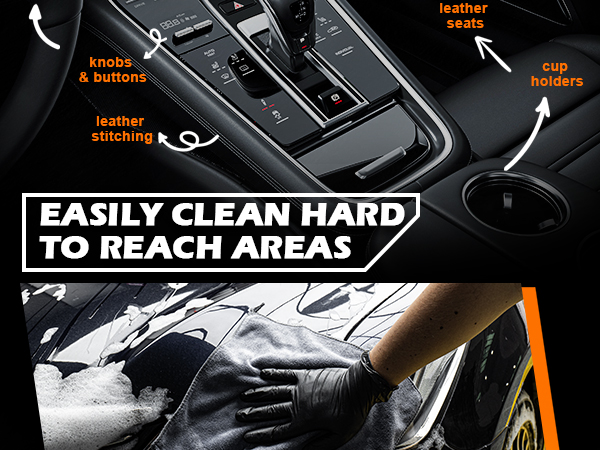 car cleaning brush interior