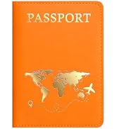 Passport Holder for Travel Essentials, Passport Wallet Cover for Women Men | Passport Wallet Cove...