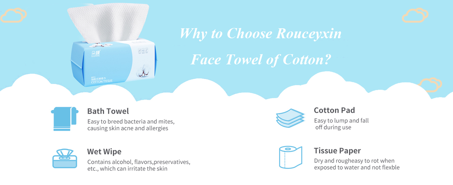 Cleansing Disposable Face Towel 