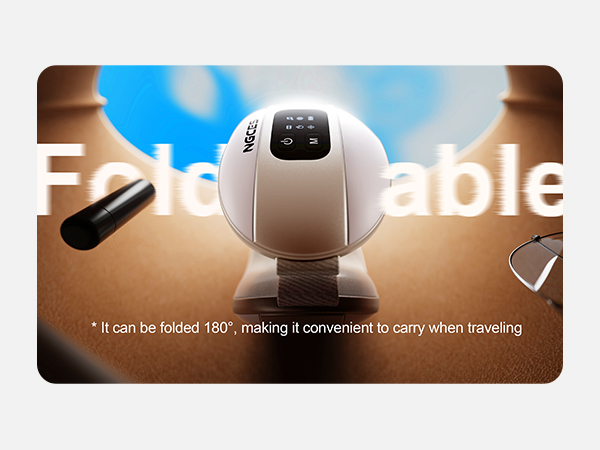 eye massager with heat
