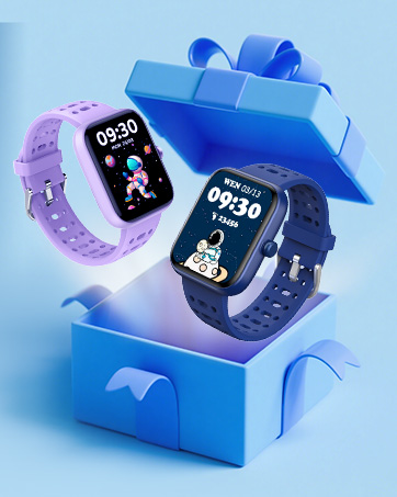 Smart Watch for Kids, 1.83" Fitness Tracker Watch, IP68 Waterproof Pedometer, Step Counter