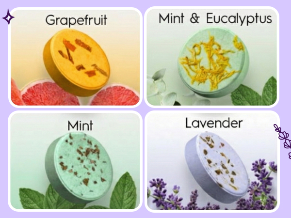 shower steamers aromatherapy