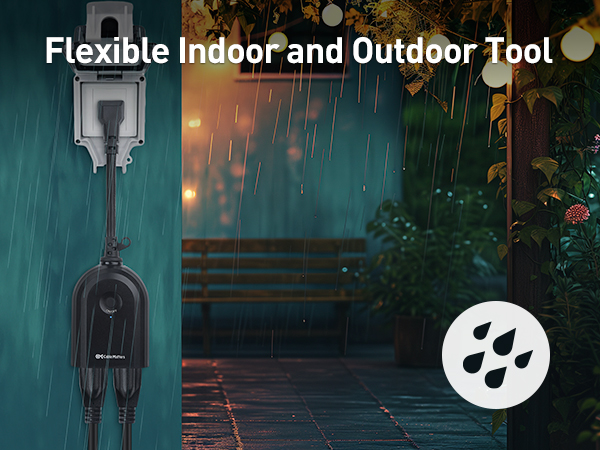  Remote Control Dual 3-Prong Outlet Switch