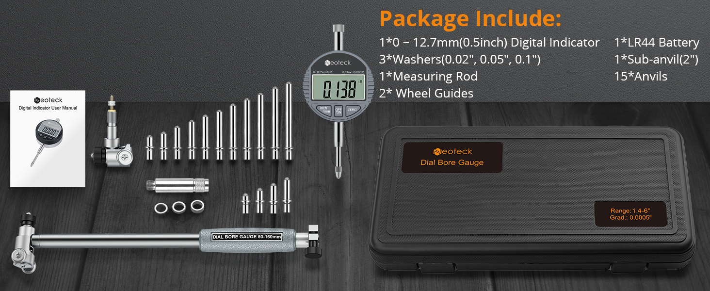 digital dial bore gauge