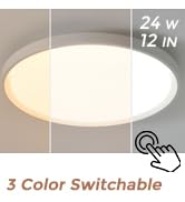 LED ceiling light 3 color