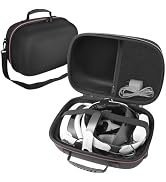 ARVOK Carry Case for Meta Quest 3S/3/2/Oculus Quest 3/2/Pro/Pico 4, Case for Kiwi Design/BOBOVR B...